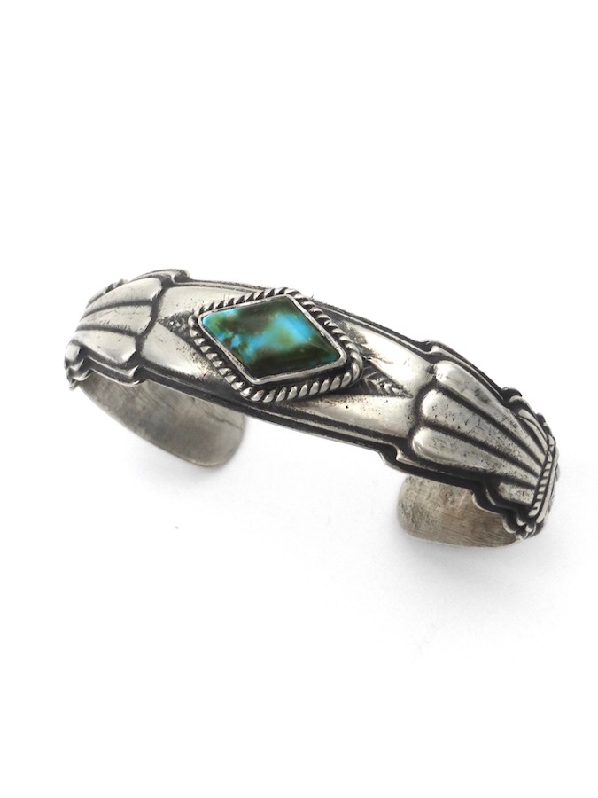 Royston-Turquoise-Diamond-Sterling-Silver-Cuff