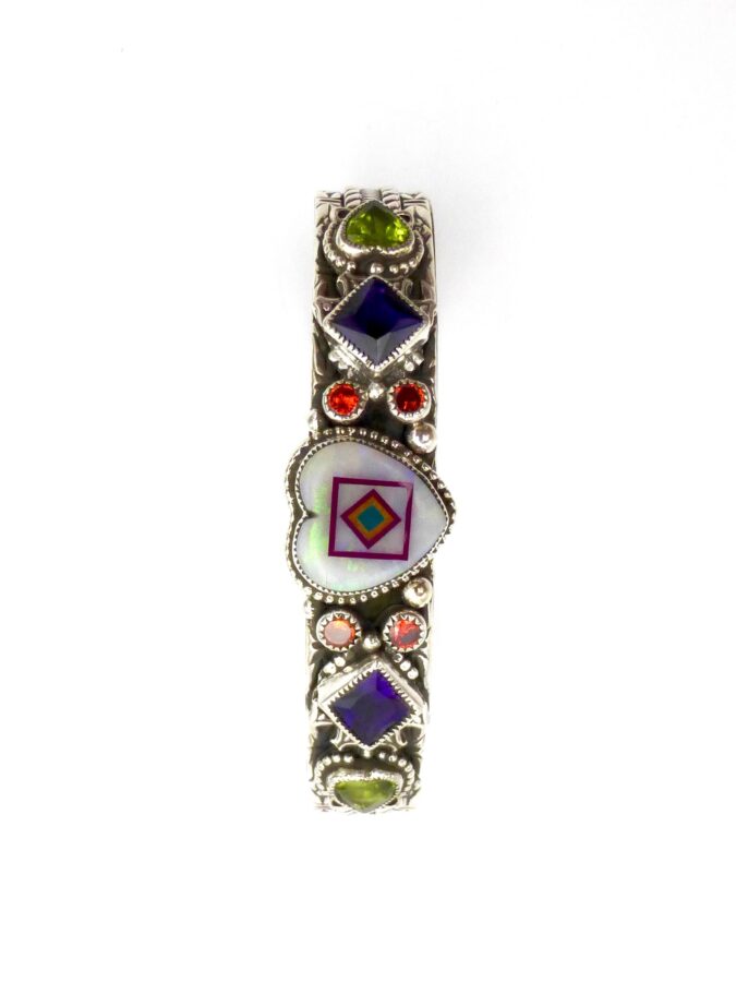 Opal-Inlaid-Coronet-Blossomcrown-Bracelet